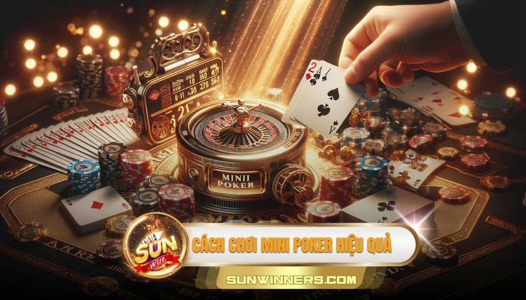 Cách chơi mini poker hiệu quả