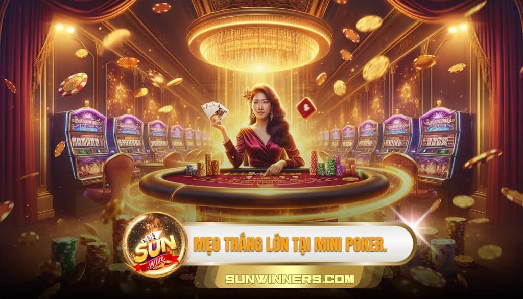 Mẹo thắng lớn tại mini poker